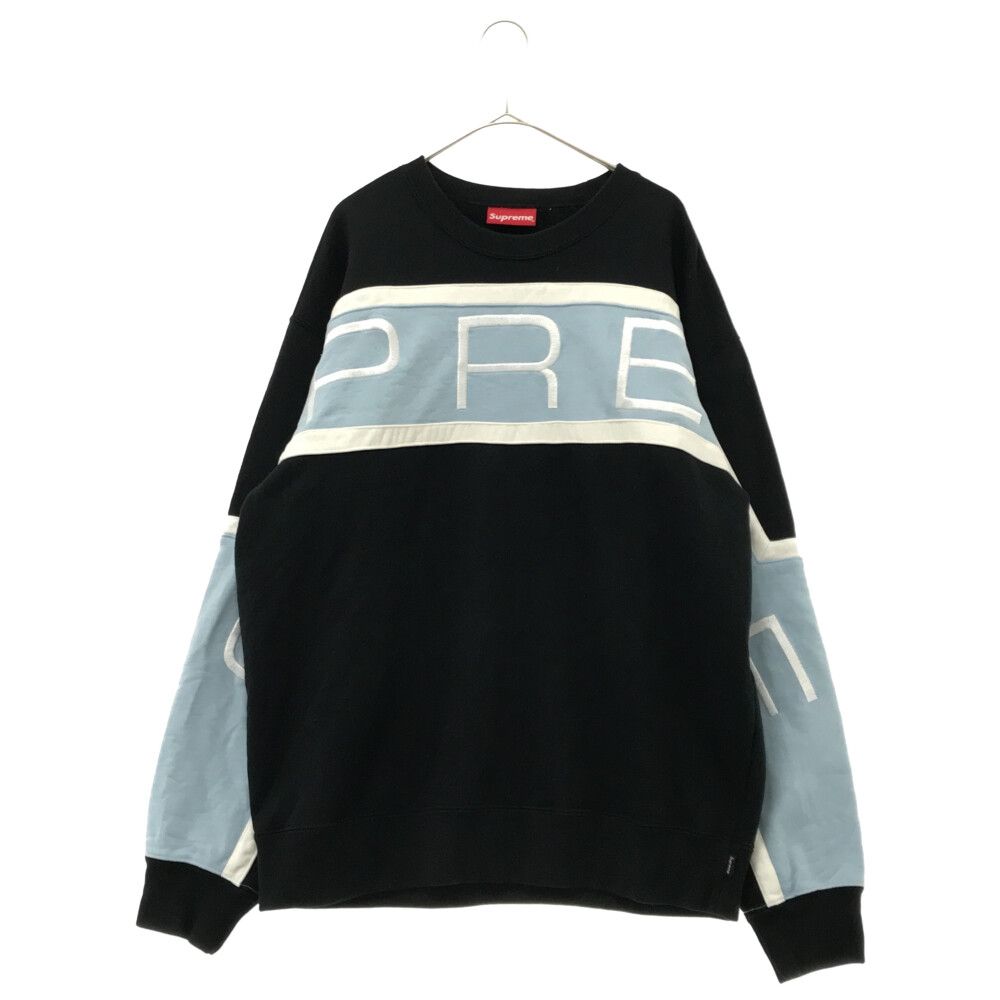SS21 Supreme Paneled Crewneck - シュプリーム クルーネック Supreme Paneled Crewneck (SS21) - $148