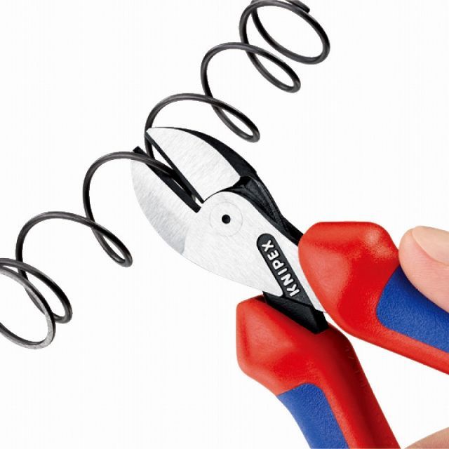 クニペックス KNIPEX 強力型斜ニッパー160mmX-CUTクロムメッキ7305-160