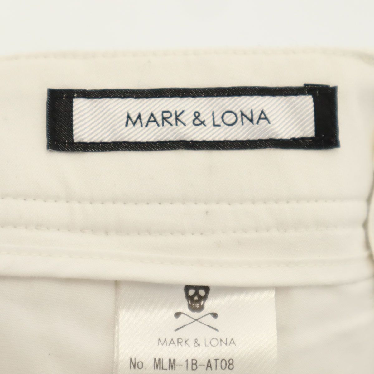 MARK & LONA ホワイトシャツ サイズ48 MARK&LONA 「MARK & LONA」 半袖Tシャツ 48 ホワイト メンズ