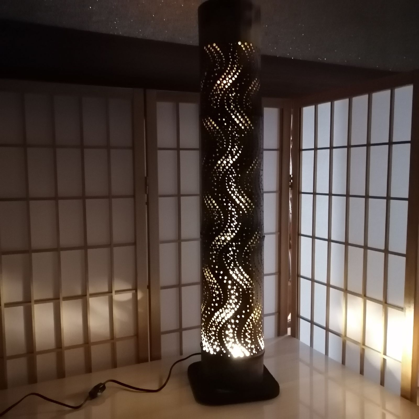 癒し灯火　竹行灯　No23234 癒し灯火 竹行灯 No23234 - メルカリ