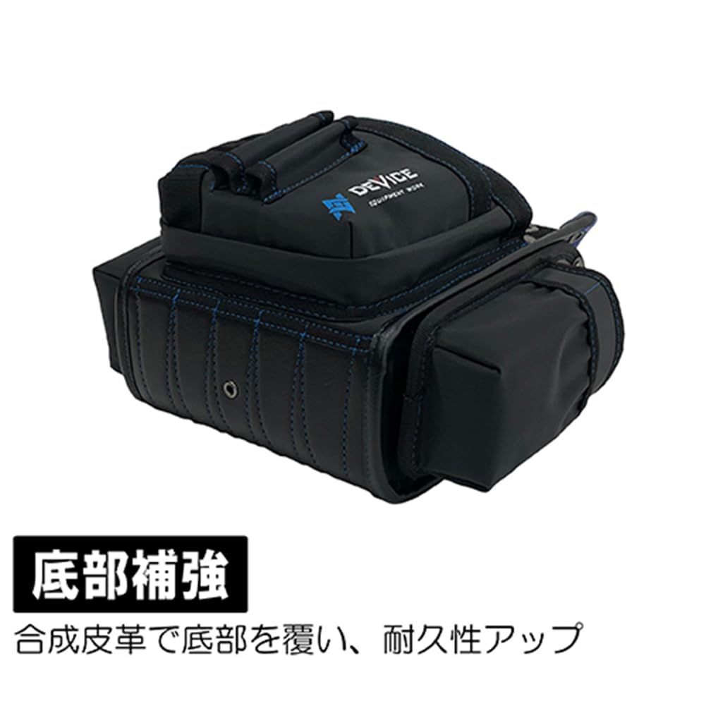 新品 腰袋 DEVICE 3段 サイドポケット付 大型 SK11 内側サック DVC-KZ15