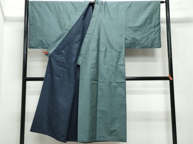 平和屋着物●男性 本場大島紬 アンサンブル 吉祥文 正絹 CAAX1166vf