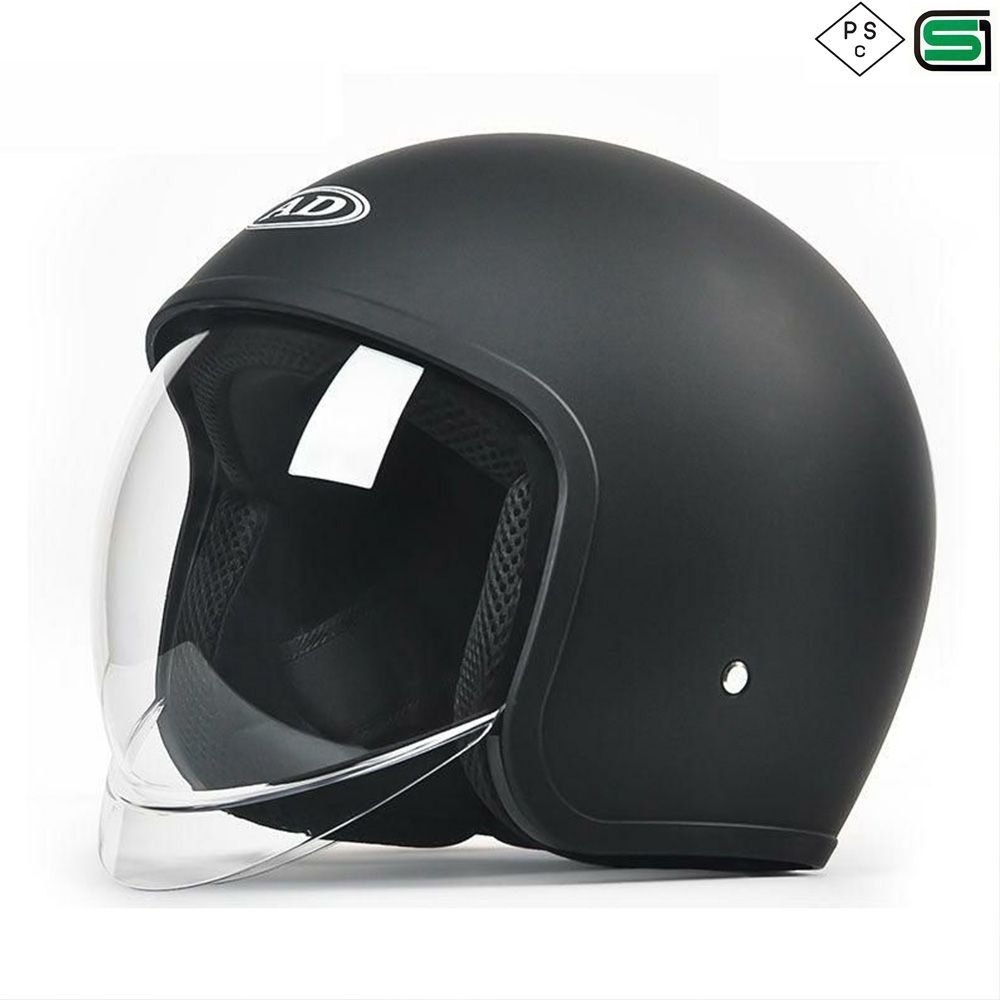 人気商品 バイクヘルメットハーフレディース メンズ55~60cm対応通気吸汗日焼