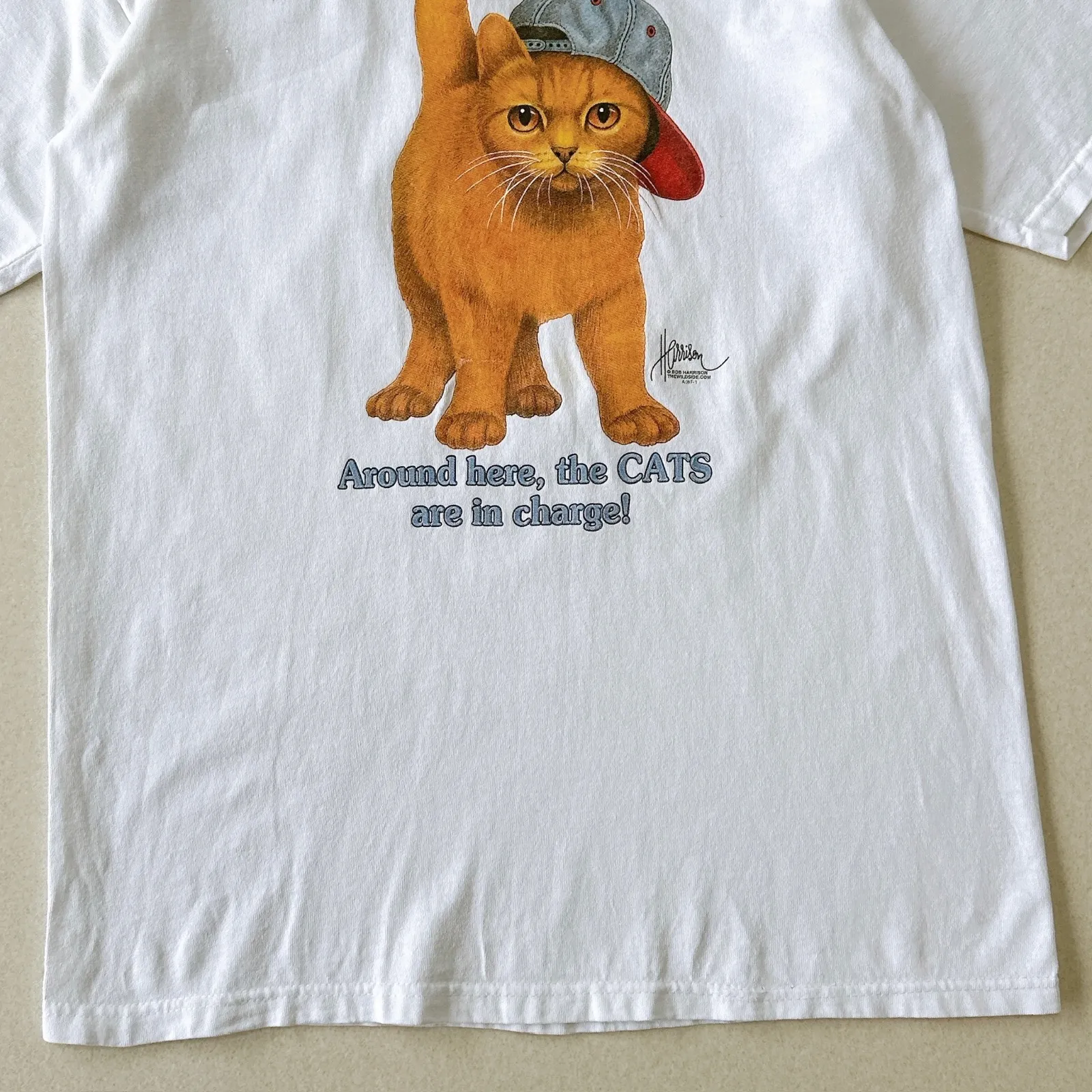 【USA製】90s BOB HARRISON プリント Tシャツ 猫 アニマル 楽天市場】90s USA製 ☆ ボブ ハリソン 猫 アニマル アート 両面