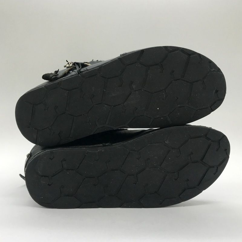 14th addiction レザーブーツ バックジップ エンジニアブーツ モカシン