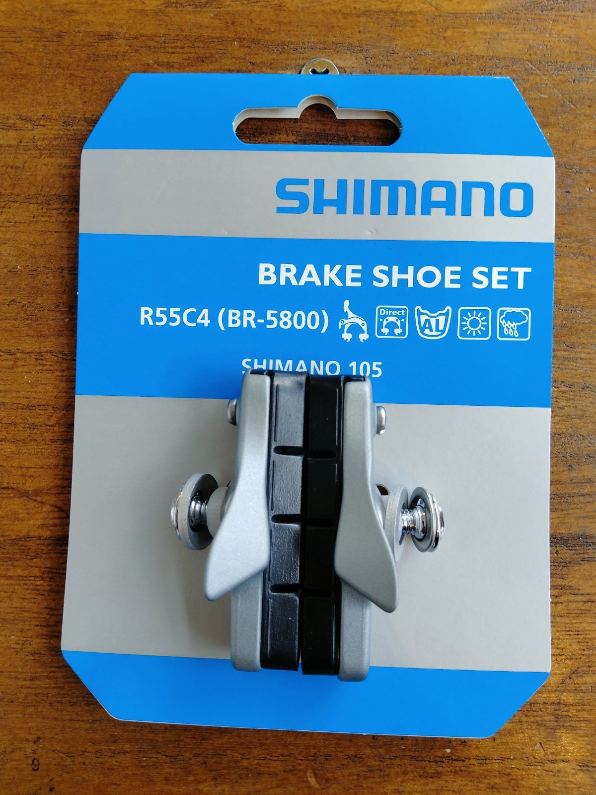 R55C4 シマノ BR-5800 105 ブレーキシュー ブレーキパッド