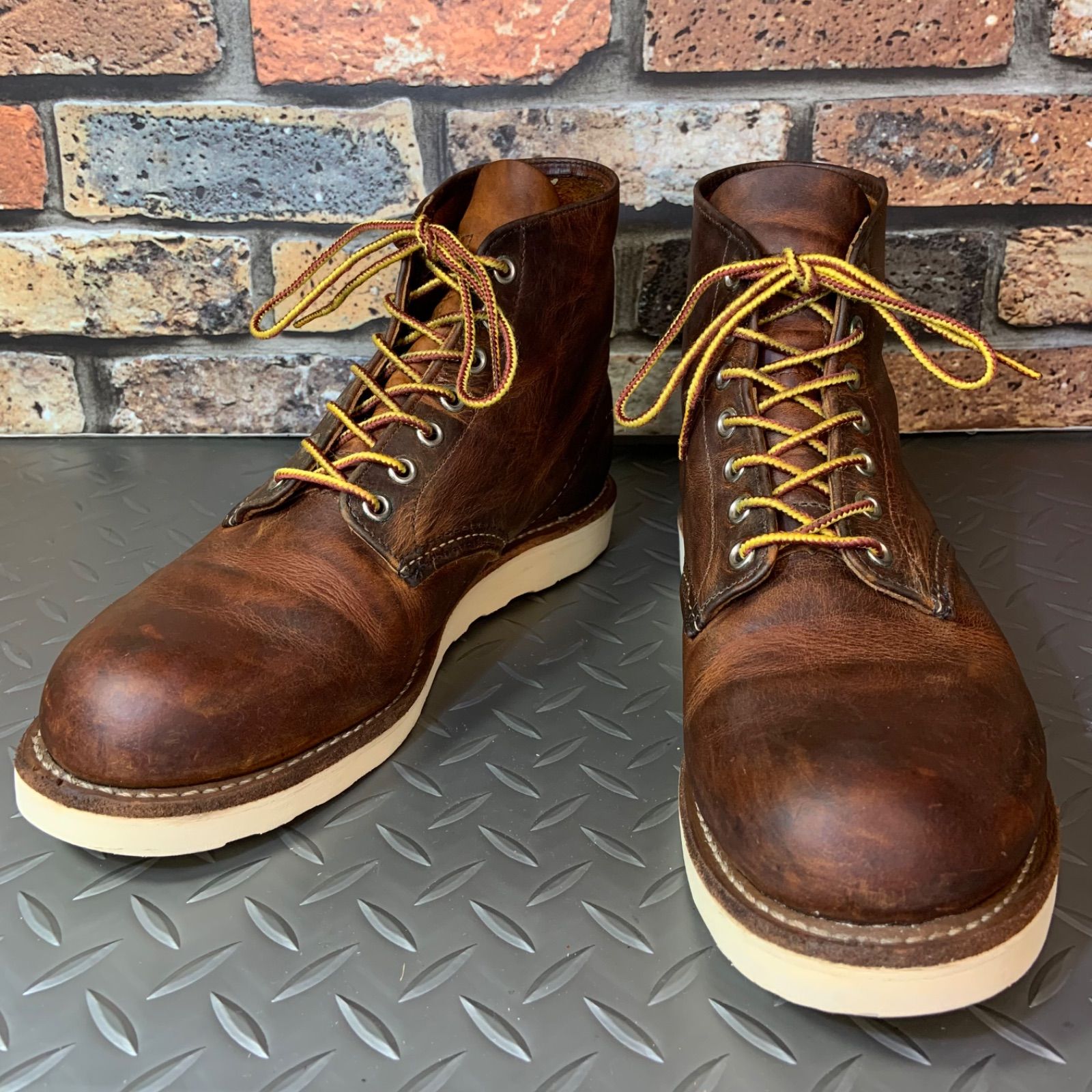 ☆REDWING 9111 ラウンドトゥワークブーツ 2011年製 US8.5D JP26