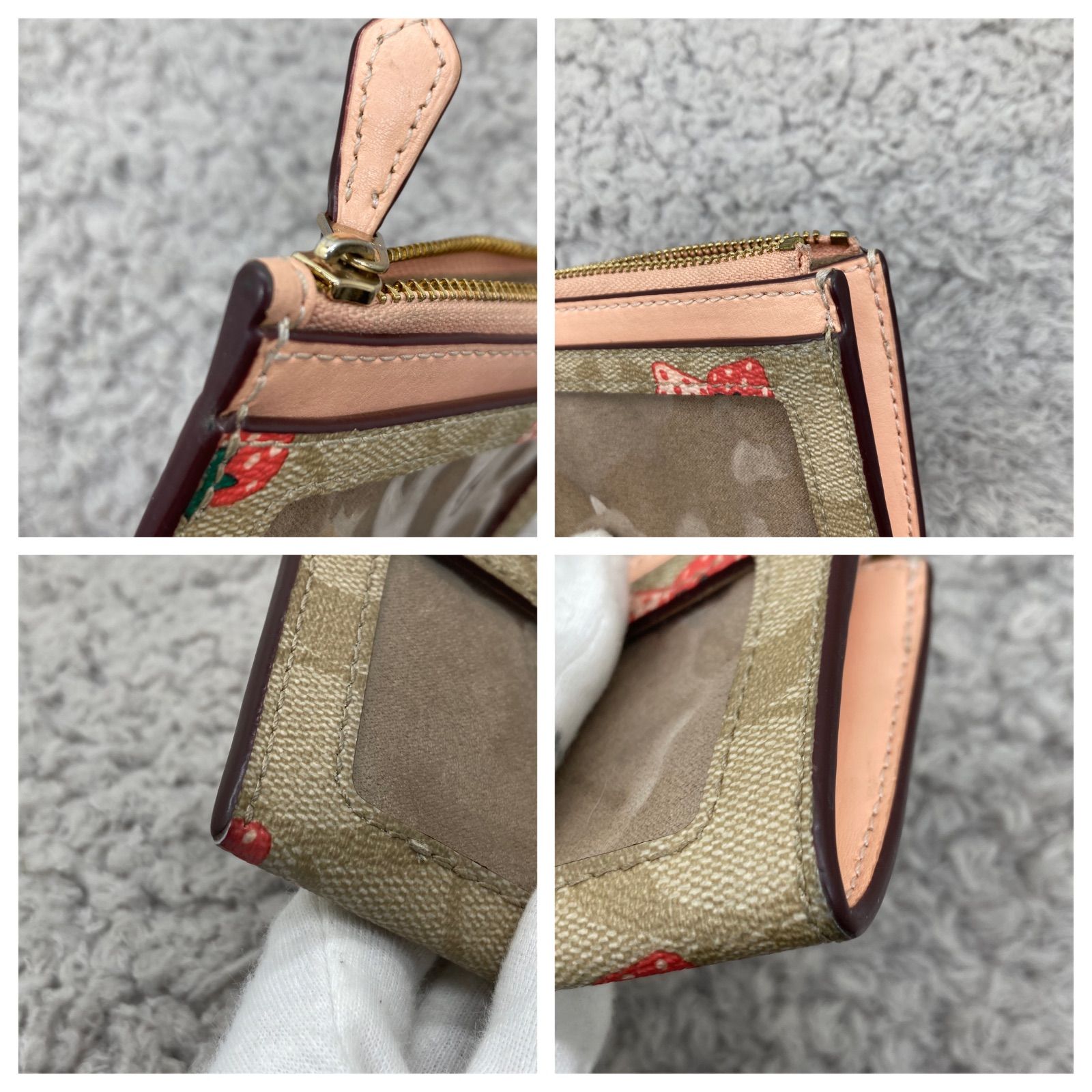 最終値下げ❣️美品❣️COACHコーチ❣️パスケースコインケースキー 