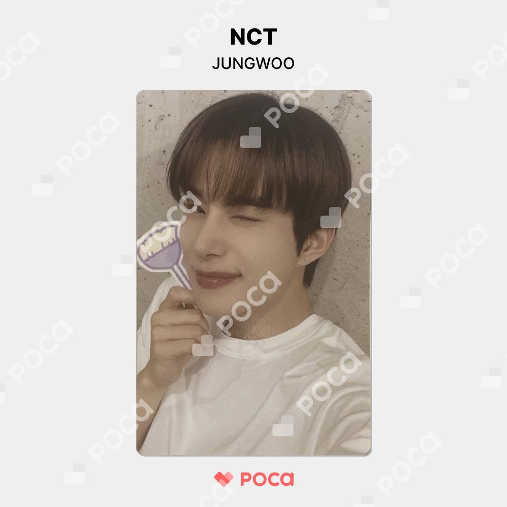 NCT ジョンウ トレカ NCT X SANRIO CLEAR STICKER + PHOTO CARD