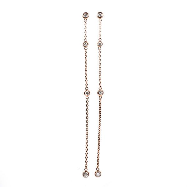 K18PG ダイヤモンド ピアス 0.30ct - メルカリ 