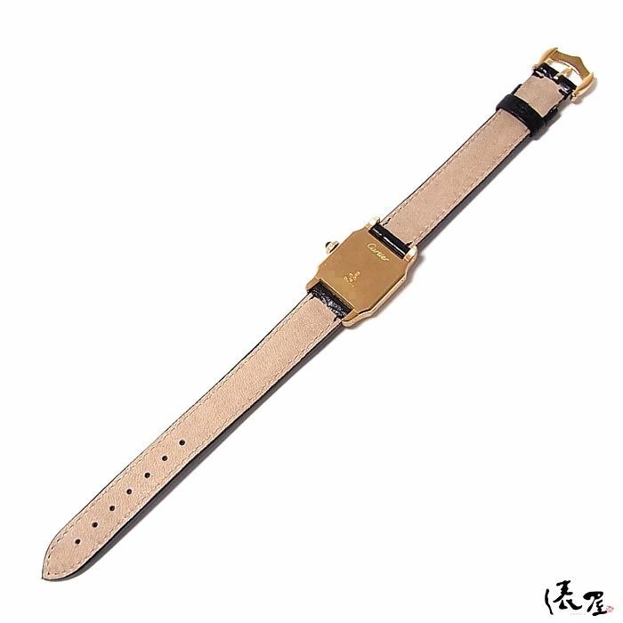 カルティエ サントス デュモン SM K18 手巻き アンティーク 時計 OH済/仕上済】カルティエ K18 サントス デュモン SM 手巻き式 極