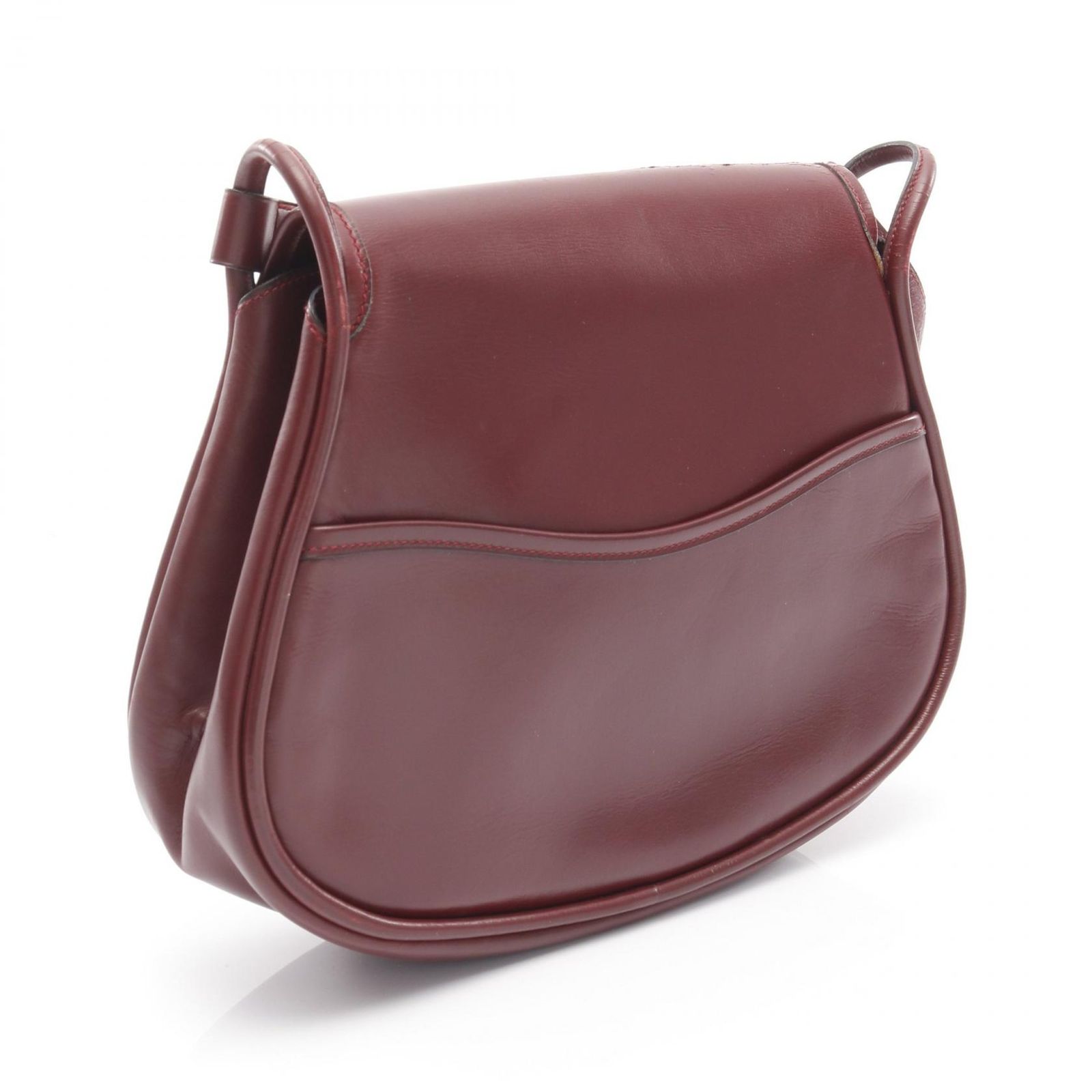 エルメス HERMES ショルダーバッグ クレオ ボルドー カーフ