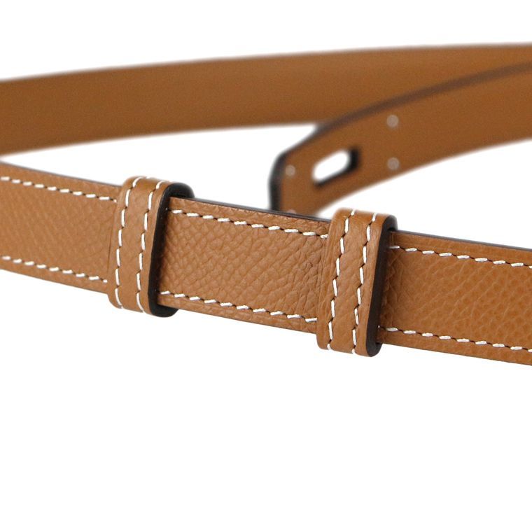 新品未使用】エルメス/HERMES/ケリーベルト/ゴールド×シルバー 噂の