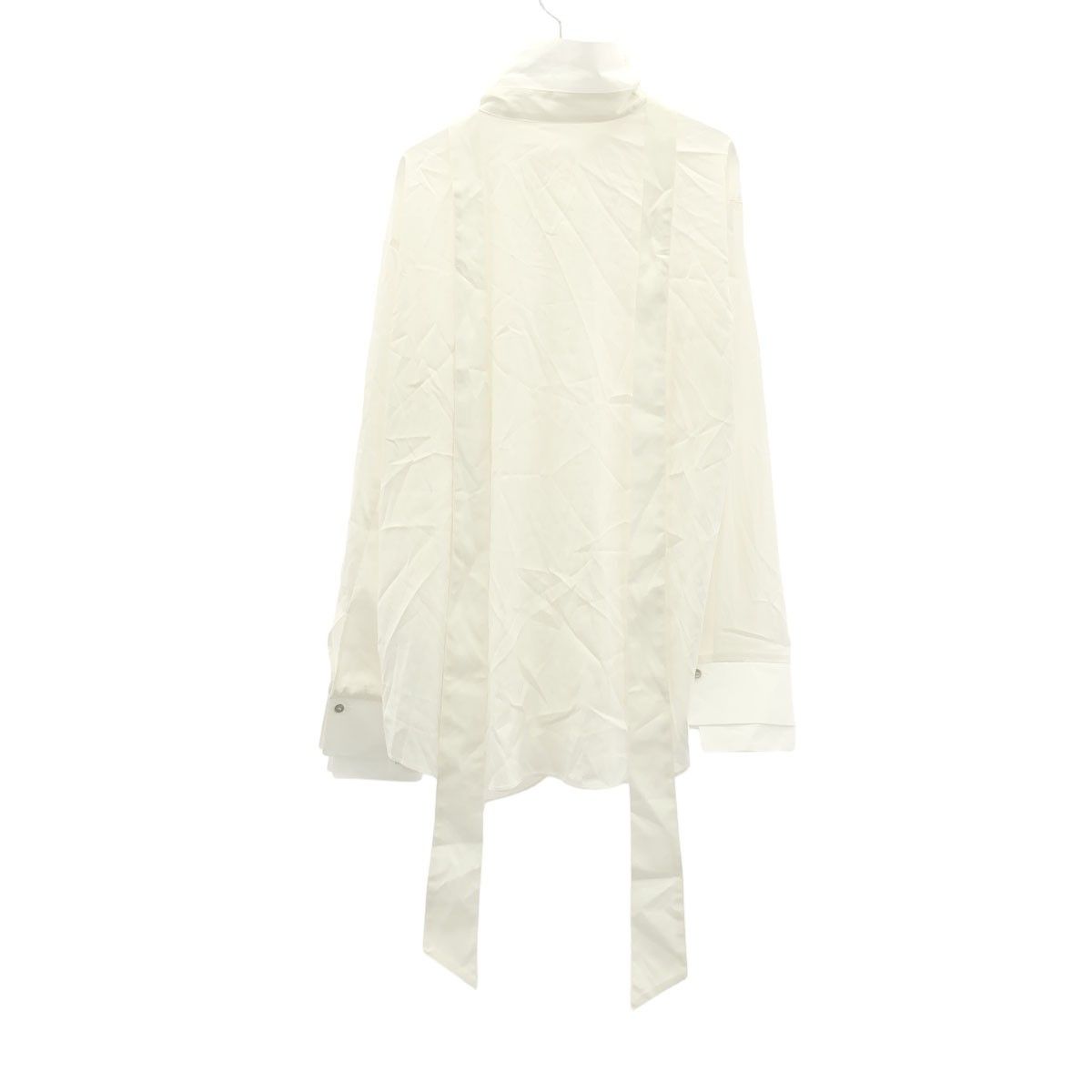 IRENE アイレネ Beaklike Collar Shirt ベージュ IRENE アイレネ 24AW Beaklike Collar Shirt ビークライクカラーシャツ