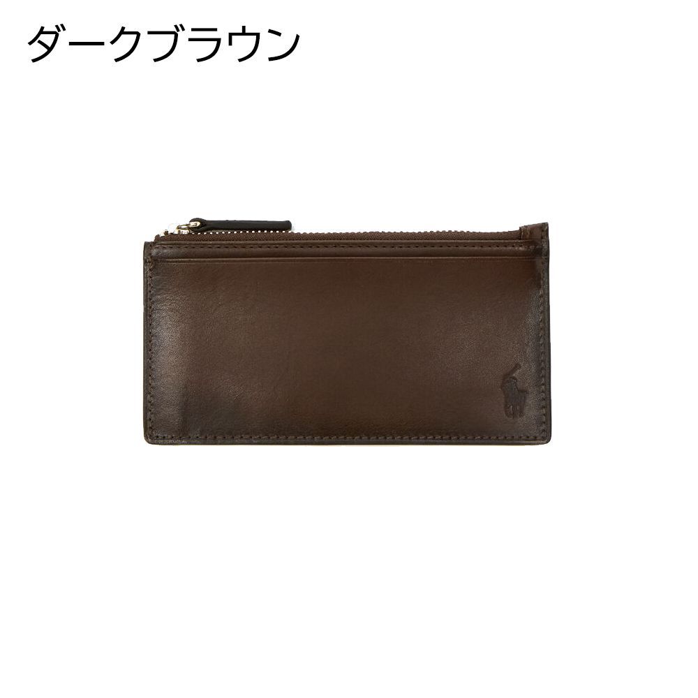 ラルフローレン 財布 ポロ 長財布 POLO RALPH メンズ レザー 黒