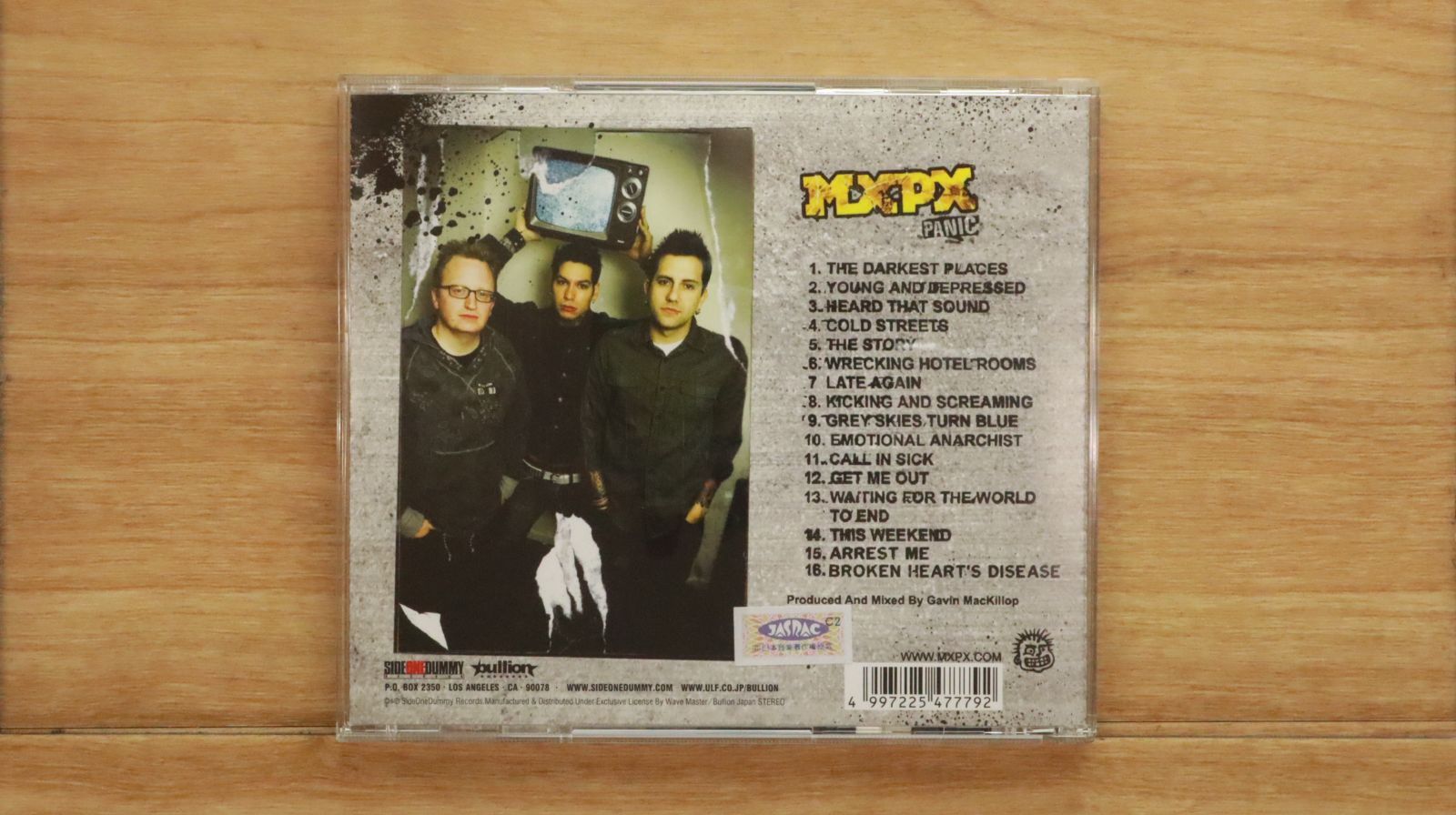 国内盤CD☆エムエックスピーエックス/MXPX□ Panic 【BLLN63