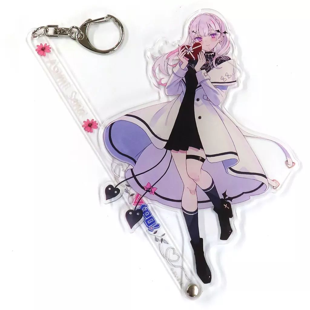 空澄セナ　バレンタインスティックアクリルキーホルダー 中古】キーホルダー 空澄セナ ぶいすぽバレンタイン2023