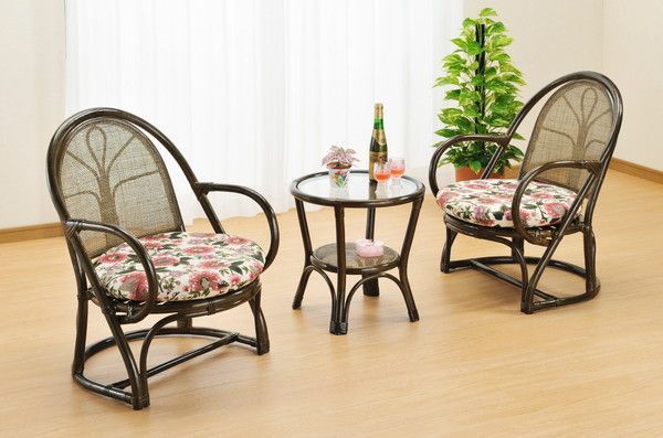 Amazon.co.jp: アンティークラタン チェスト アジアン家具 籐家具