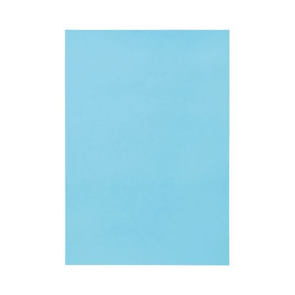 【100%新品，正規品】 (まとめ) TANOSEE 色画用紙 八つ切 みずいろ 1パック（10枚）  【×50セット】 オフィス用品