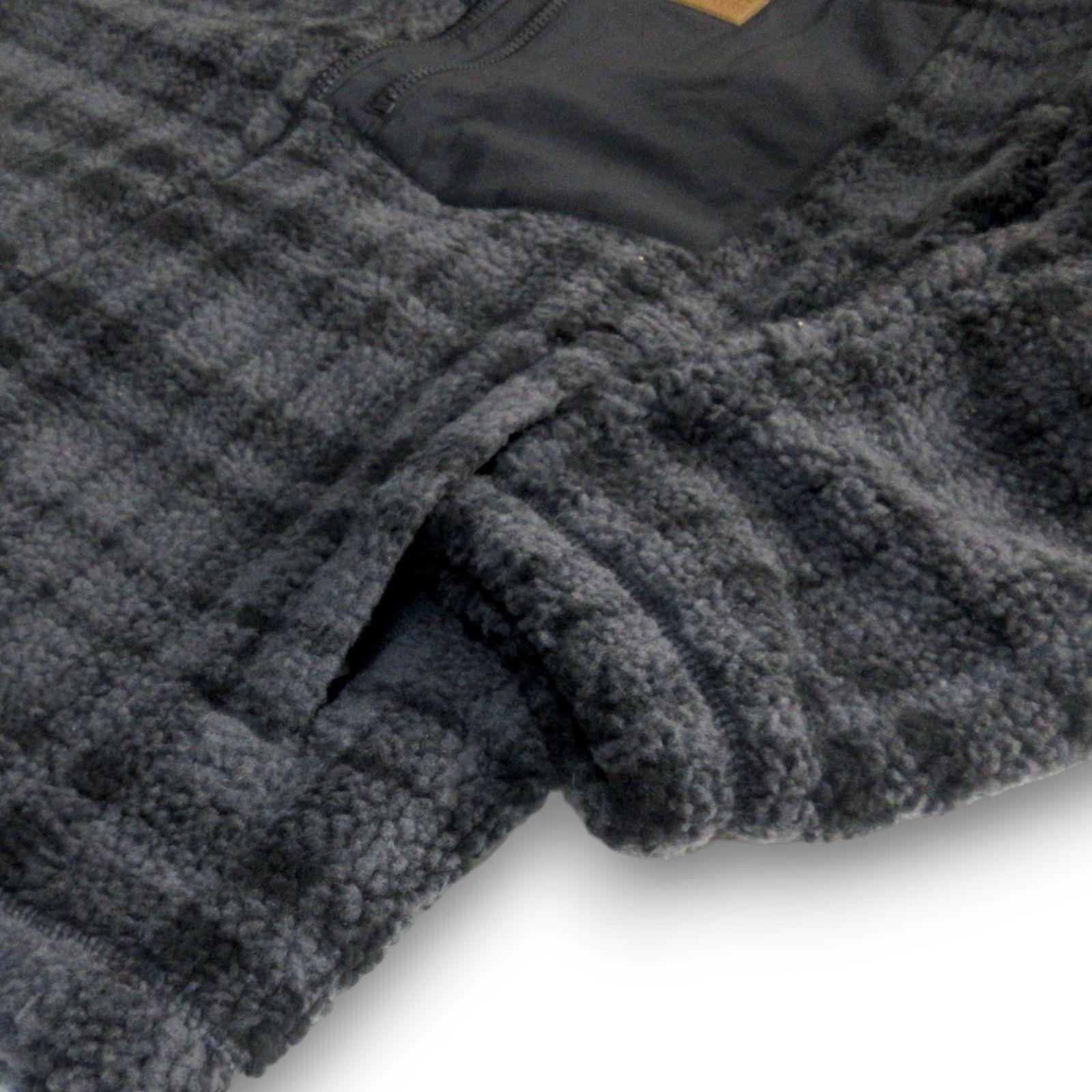 新品 MILLET ミレー ワッペン付 チェック柄 ボアフリース ジャケット 