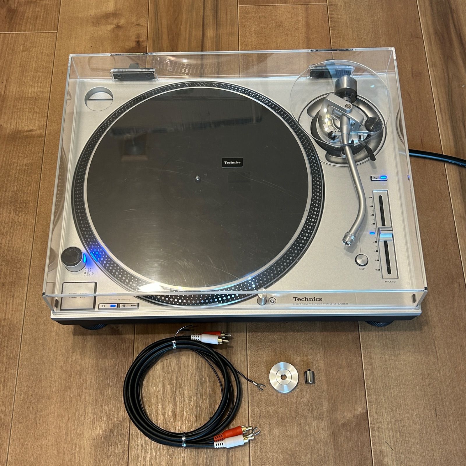 Technics SL1200 GR シルバー 動作 メンテナンス済み