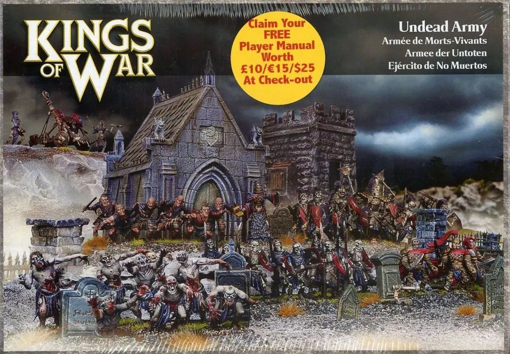 ボードゲーム キングス オブ ウォー アンデッドアーミー Kings of War Undead Army