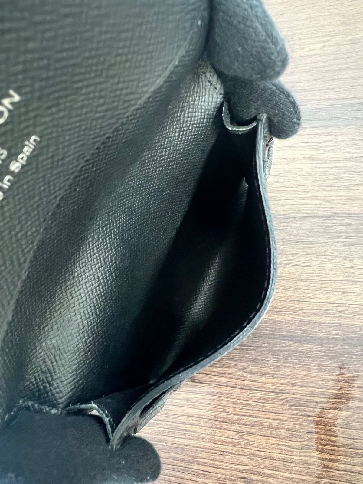 n88 ヴィジット エピ ブラック 名刺入れ ルイヴィトン ブラック（黒