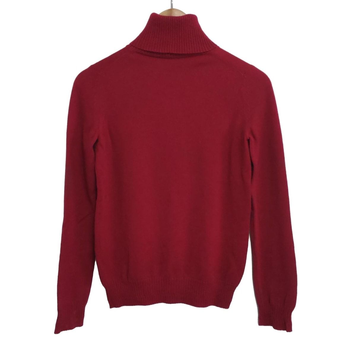 ジルサンダー 長袖セーター サイズ36 S レディース - レッド タートルネック カシミヤ