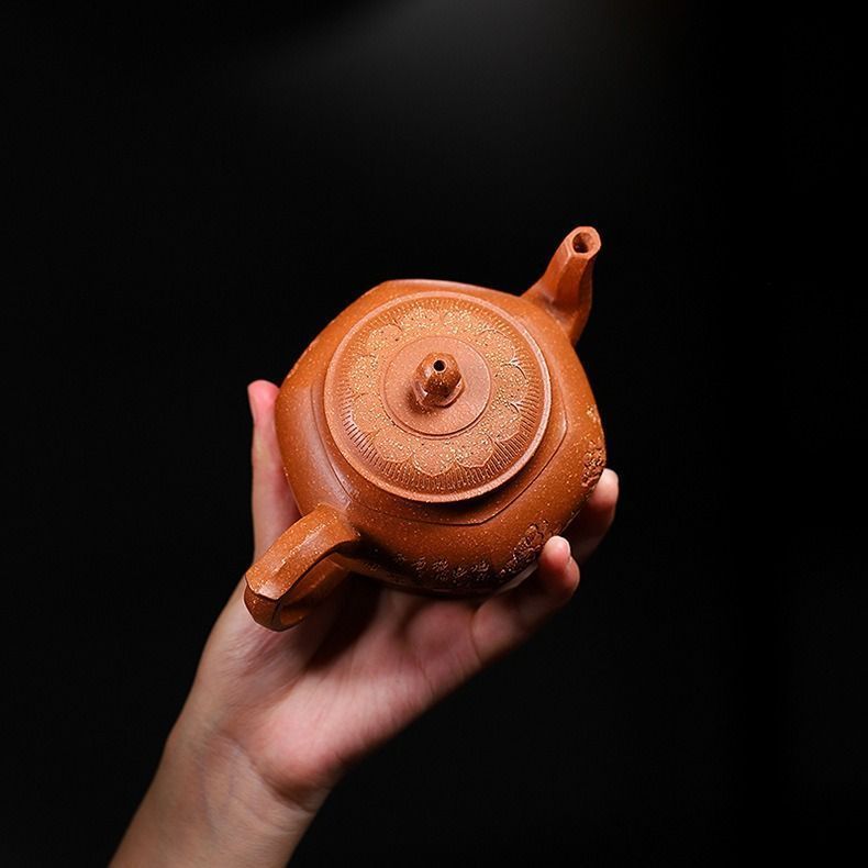 茶壷 急須 紫砂壺 ティーポット 常滑焼 紫砂茶器 唐物紫泥急須 紫砂壺