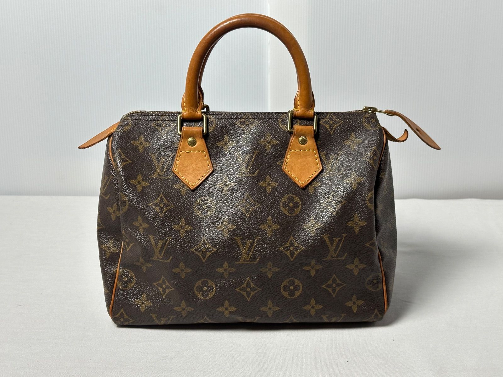 鑑定済み Louis Vuitton ルイヴィトン スピーディー25 モノグラム