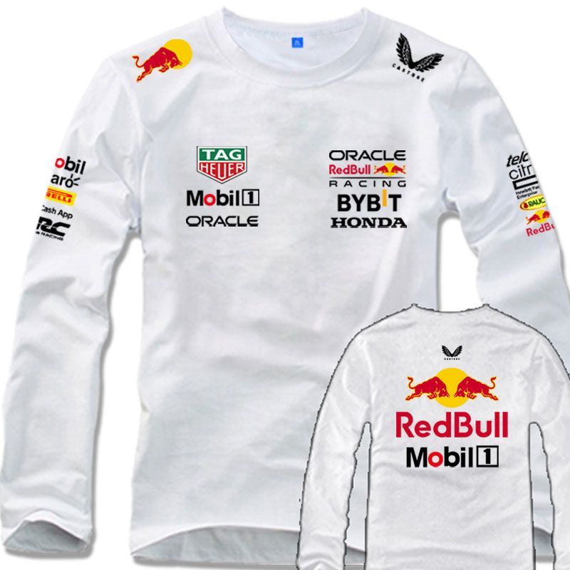 Red Bull 長袖 Tシャツ レッドブル スレー シング バイクウエア 長袖 