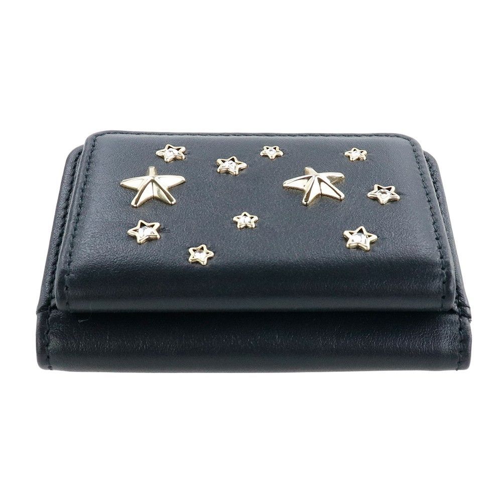 ジミーチュウ 財布 三つ折り Jimmy Choo NEMO CZN BLACK