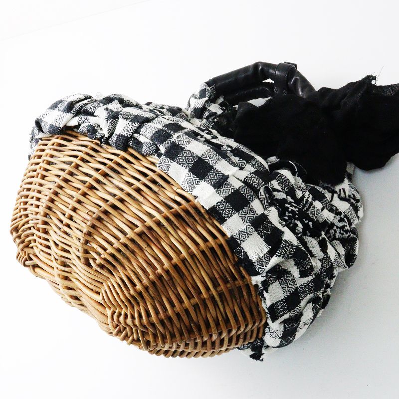 ebagos リネンギンガムチェック