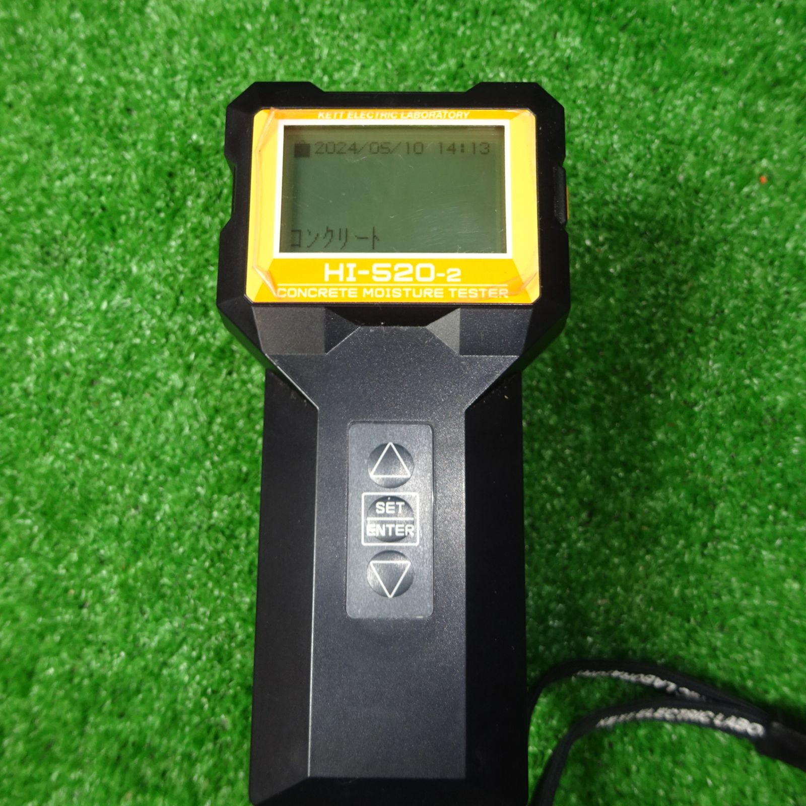 中古品】〇ケット化学 コンクリート・モルタル 水分計 HI-520-2 中古品】〇ケット化学 コンクリート・モルタル 水分計 HI-520-2