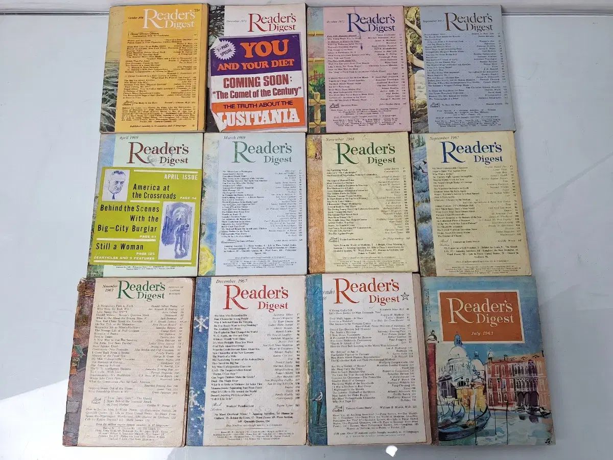 集まった 古くする 時事雑誌 英語 リーダーズ ダイジェスト 6 80 年 12 巻