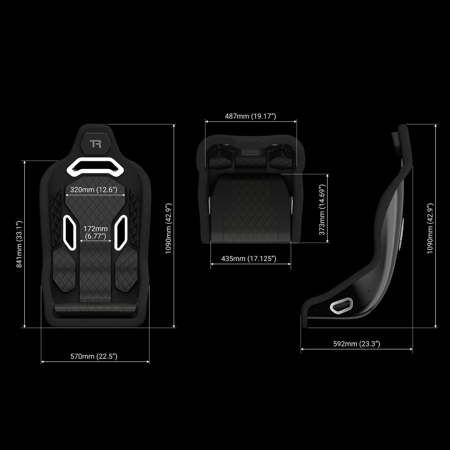 展示品Trak racer TRXシムレーシングコックピット Trak Racer ALPINE BLACK RACING TRX 2023 アルピーヌレーシング