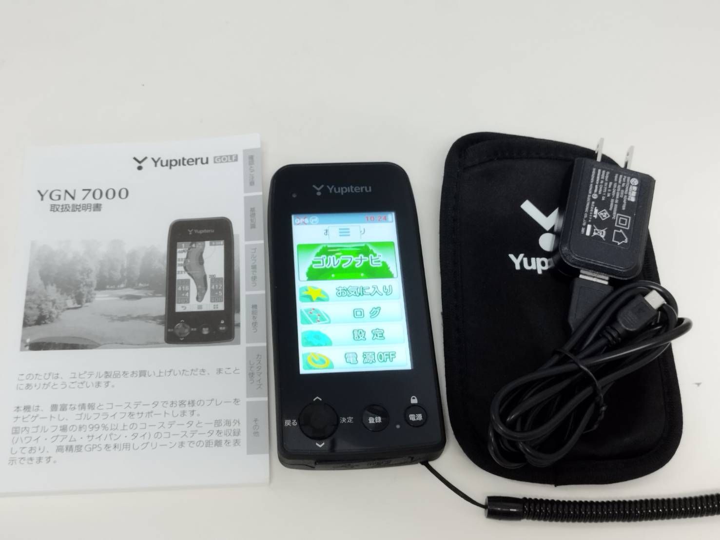 3.2インチ液晶 スポーツ ユピテル ゴルフナビ YGN7000