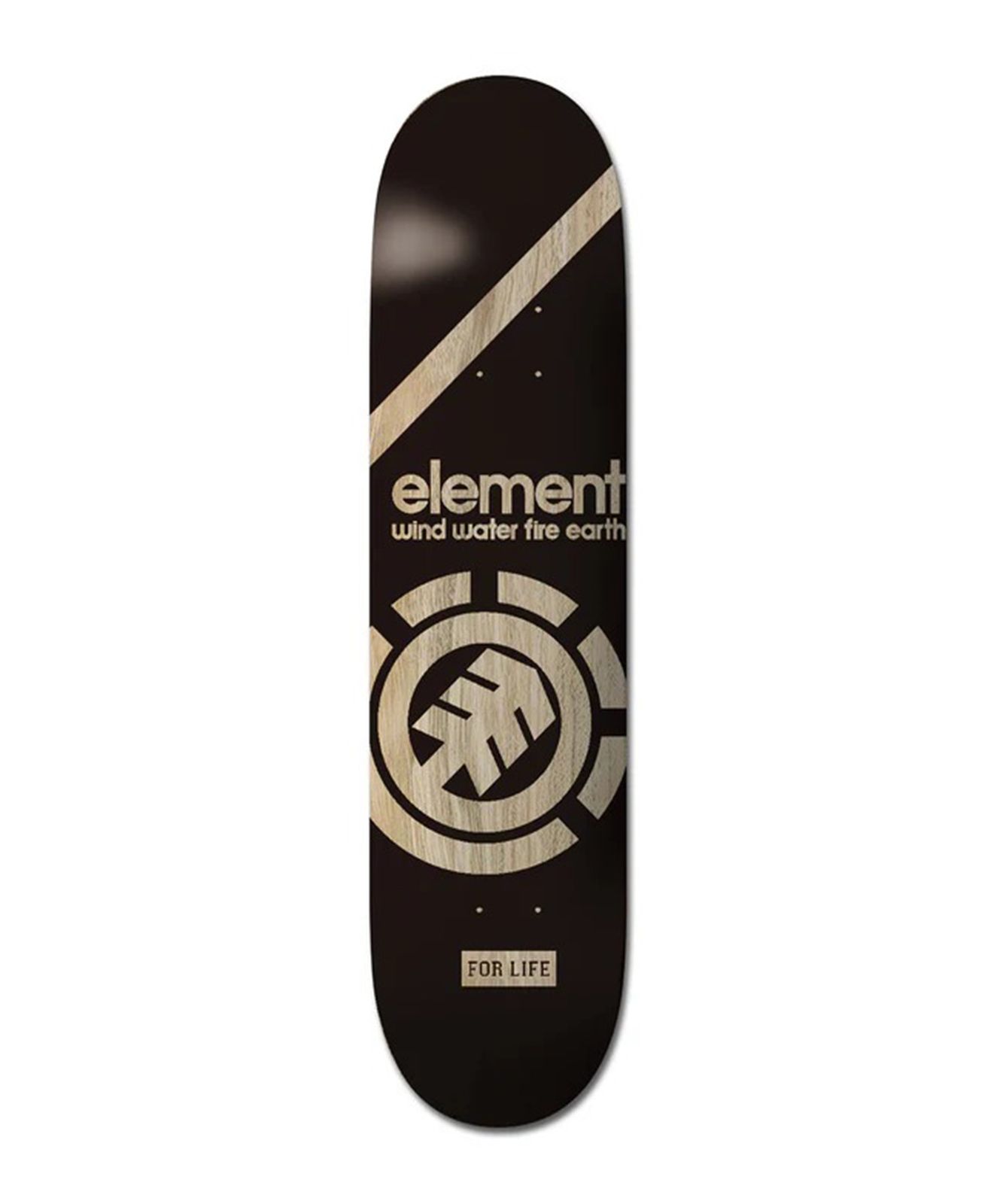 ムラスポ ELEMENT エレメント スケートボード キッズ デッキ 7 5 inch SLANTS BLACK BF 027 024 ムラサキスポーツ