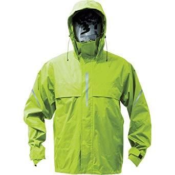 2営業日で発送 TRUSCO トラスコ中山 ベンチレーション 通気口 付レインスーツ ライム 4L TRW360-84-4L 1着