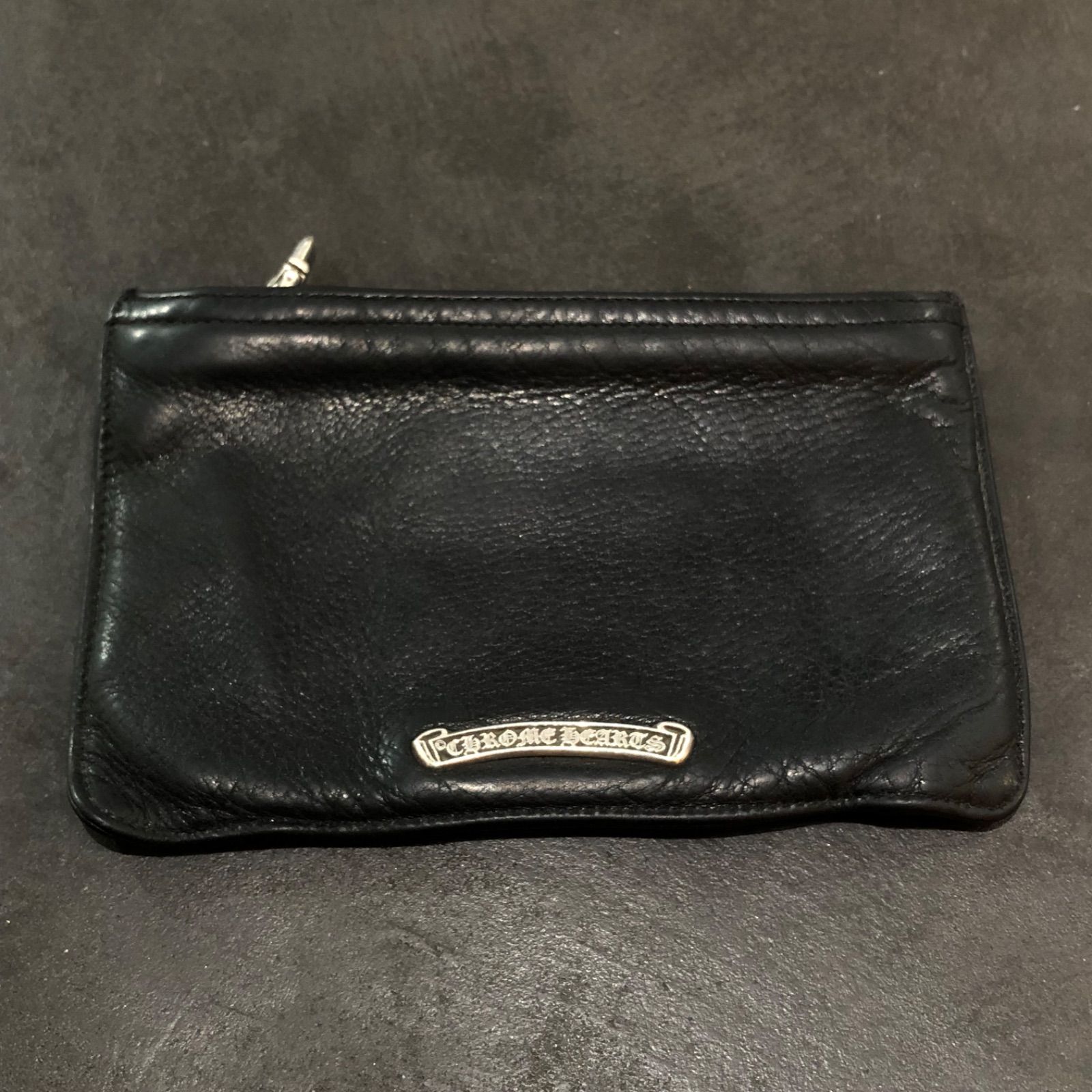 Chrome Hearts レザージッパーチェンジパース コインケース パスケース