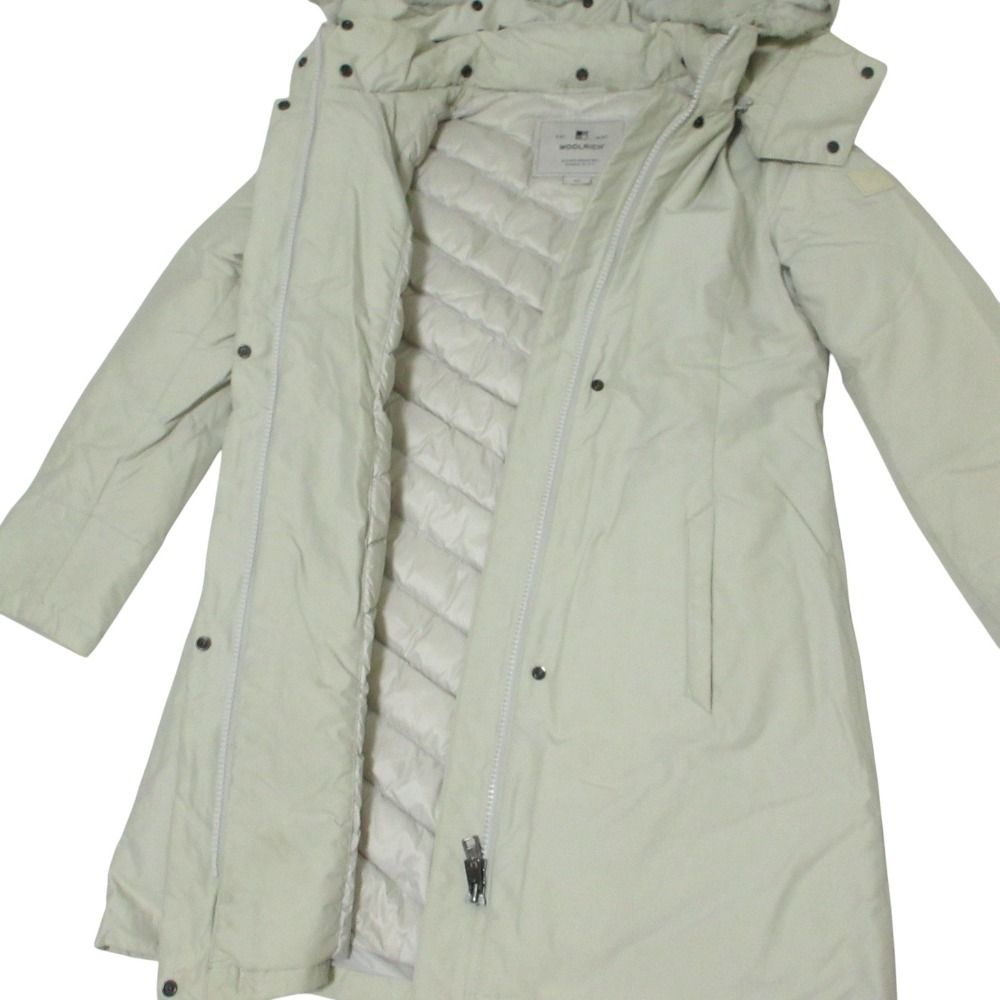 良品 WOOLRICH ウールリッチ ラビットファー フード2WAY ダウン