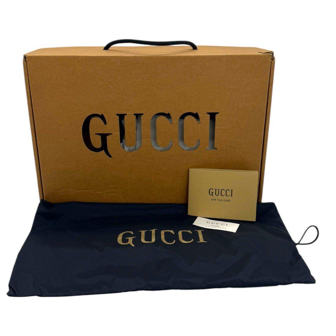 グッチ オブザグリッドバッグ キャンパス×レザー ベルトバッグ 631341 ブラック gucci DECORATOM_COM_BR