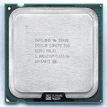 【中古】 CPU intel Core2Duo E8400 3.00GHz/6M/1333/LGA775 SLB9J