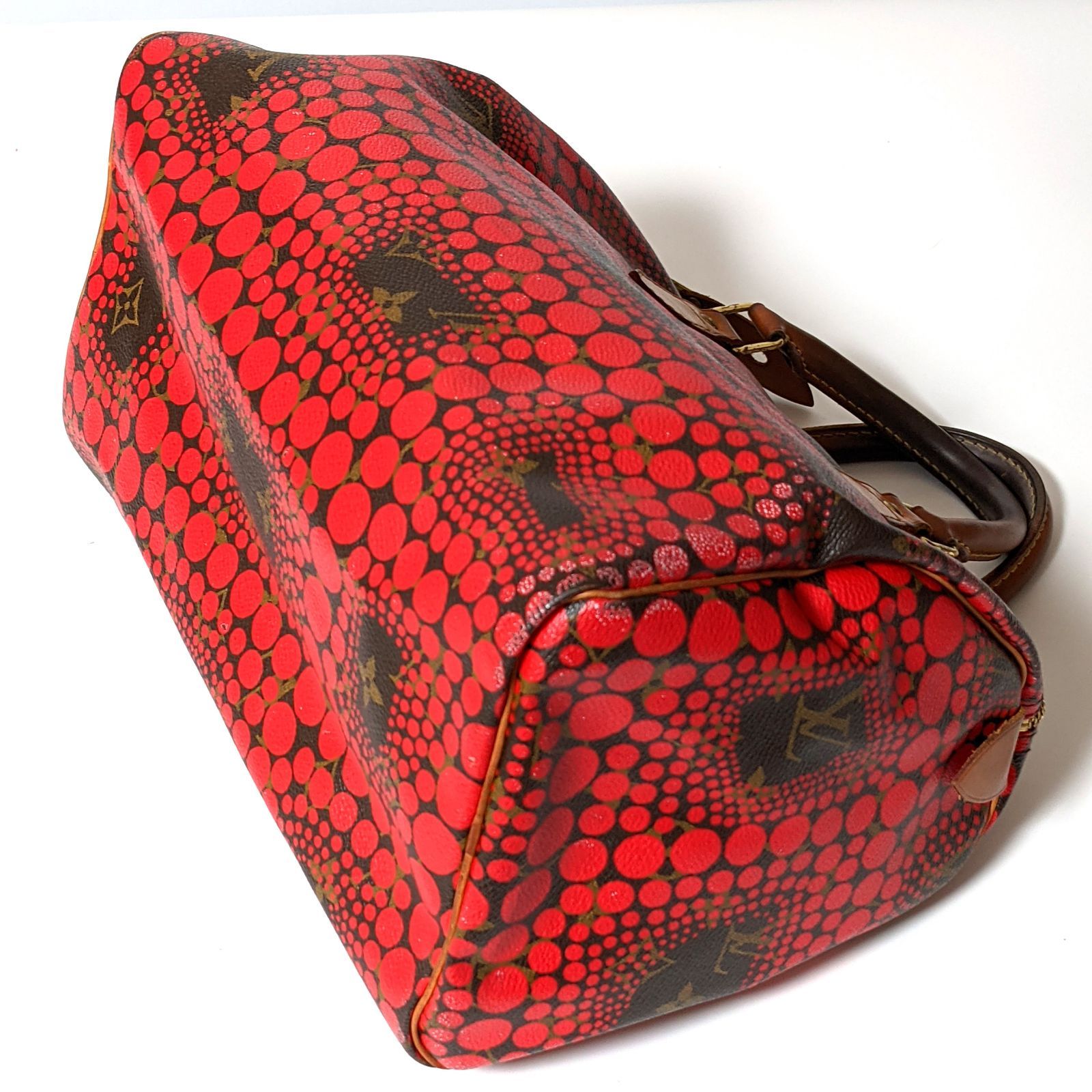 ルイヴィトン M40693 草間彌生コラボ スピーディ30 ミニボストンバッグ