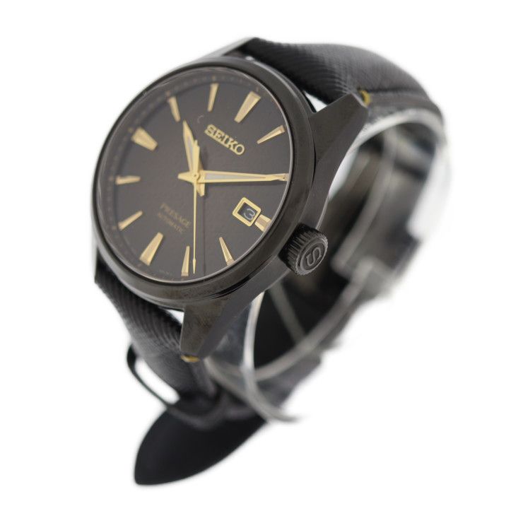 SEIKO セイコー 腕時計 SARX085/6R35-01K0 ステンレススチール カーフ 