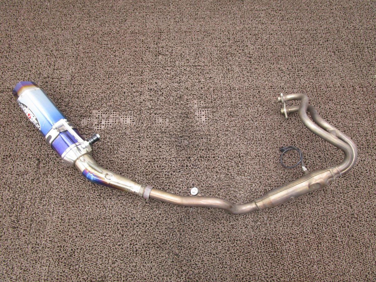 Z250 社外 BEET マフラー サイレンサー A6847 ER250C カスタム素材に カワサキ EX250LE 動画有 FI インジェクション