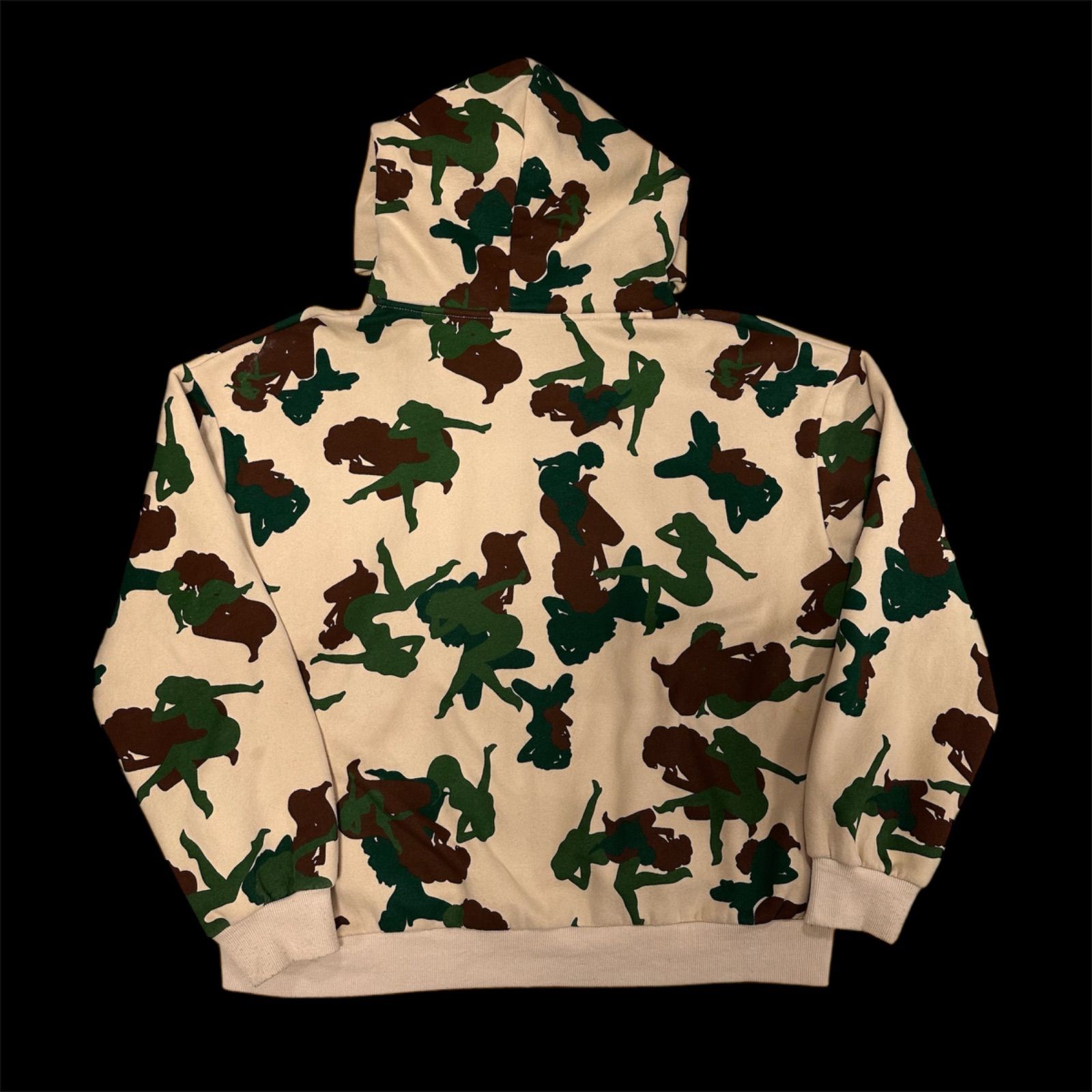 70】named collective セットアップ 迷彩 ダ ダブルジップパーカー