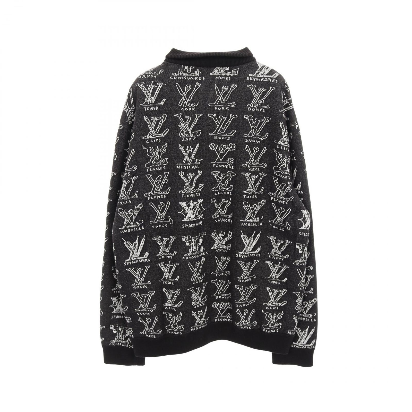 LOUIS VUITTON ルイ ヴィトン LVカートゥーンジャガードジップスルーブルゾン その他ジャケット