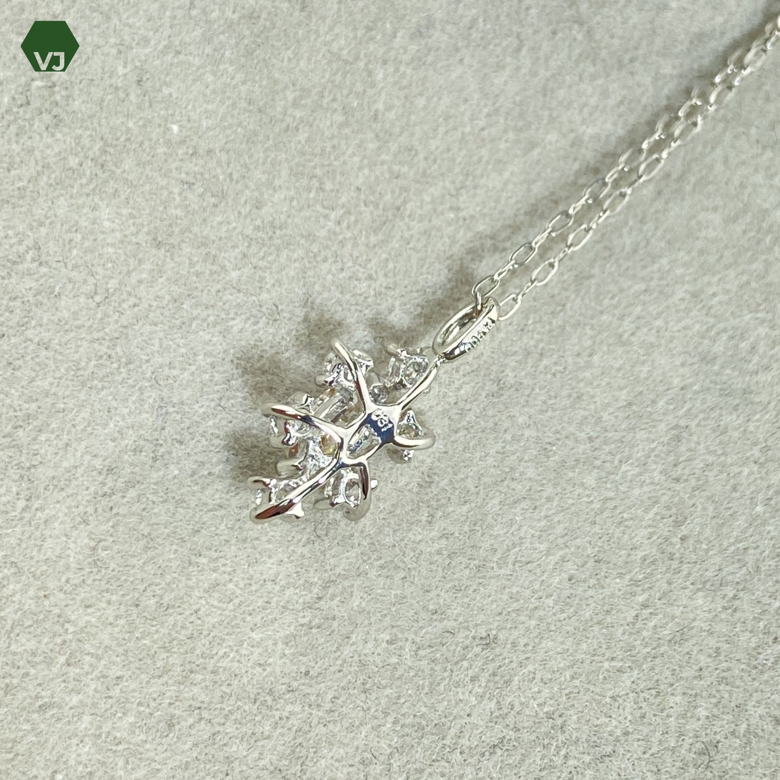 24-27】ダイヤモンド ネックレス D0.31ct【中古】【PT900/PT850】【40 