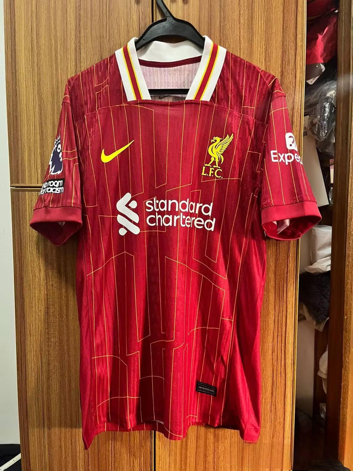 リヴァプール GAKPO ガクポ 18番 サッカー　ユニフォーム　新品未使用 リバプール 24-25 ホーム 半袖 ユニフォーム No.18 ガクポ【NIKE